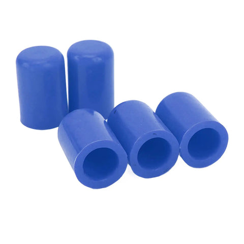 10 Pack Silicone Intake Vacuum Hose Caps For 16mm Car Vacuum Lines Durable Universal End Caps Blue High Build Quality Silicone Hose Covers