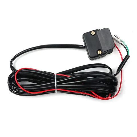 Heavy Duty Handlebar Winch Rocker Switch For ATV UTV Control Line Black Cable Mount Beefy Off Road Winching Accessory For Smooth Responsive Operation Today. black wired switch with cable for ATV/UTV handlebar winch control