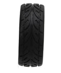 Two Piece One Sixteenth Scale RC Tire Wheel Hub And Rubber Upgrade Accessories Replacement Parts For S16 EX16 Racing Cars Durable Composite Tires Easy Install Stable Performance Lightweight Upgrade Kit showing close-up of tire tread