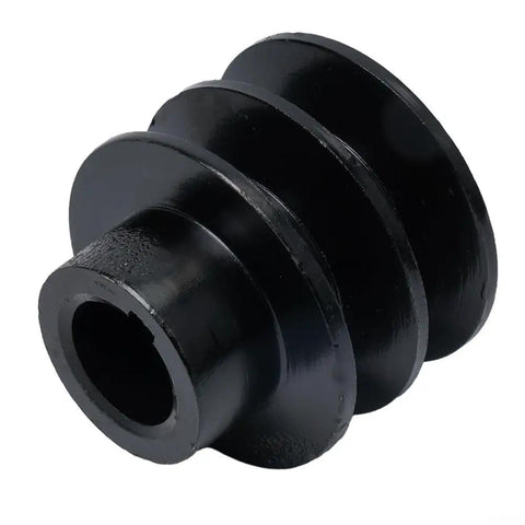 Honda 20 Mm Bore Double V Belt Pulley With A Belt Groove For 168F 170F GX110 GX120 GX200 7HP Engines Black Steel Convex Head
