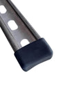 End Caps for Strut Channel 1-5/8 x 7/8 Inch Black Plastic Short End Caps for 13/16 Inch and 7/8 Inch Tall Unistrut Channel Ends Protectors Pack of 10 Pieces