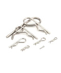 Beefy 304 Stainless Steel Cotter Pins Kit, 50 Pcs Hairpin Cotter Pins For Clevis And Pivot Pins, Reusable, Easy To Install, Great For Home Or Commercial Use, assorted sizes