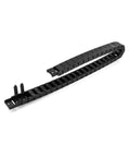 Heavy Duty Cable Drag Chain For Wire Management, Black Plastic Cable Carrier For CNC Machines, 15mm By 30mm Size, flexible and durable