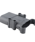 Workhorse Male Forklift Connector For Ev Charging Setup Rated Heavy Duty Beast Mode With 320A And Dc 150V Spec in slate gray.