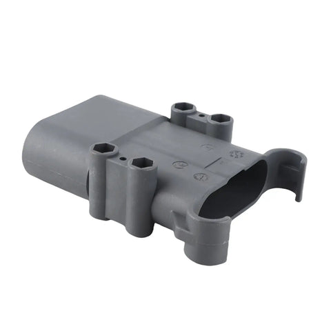 Workhorse Male Forklift Connector For Ev Charging Setup Rated Heavy Duty Beast Mode With 320A And Dc 150V Spec in slate gray.