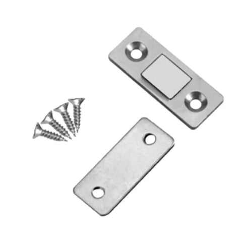 Magnetic Cabinet Catches And Door Stops For Closets, Cupboards, Drawers, And Sliding Doors, Non Flapping Hidden Magnetic Hardware