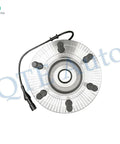 Top view of Rear Wheel Bearing Hub Assembly For 2005 Through 2019 Nissan Frontier Direct Fit Replacement with wiring harness