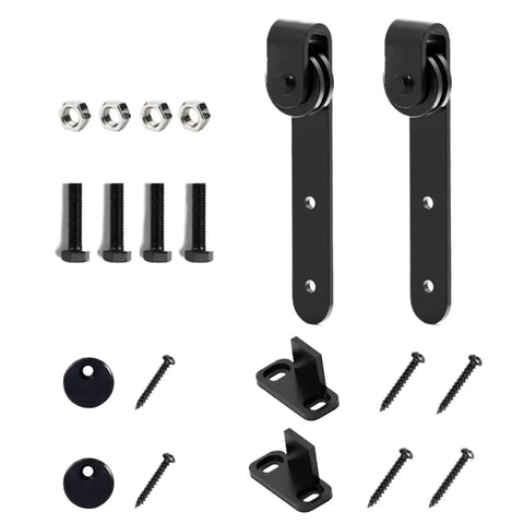Full Extension Drawer Slides Kit for Cabinets and Furniture, Carbon Steel Roller Guide Rails, Easy No Fuss Install hardware set
