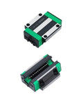 HGW20CC slider block from the Built Tough HGR20 Linear Guide Rail Kit, designed for precise CNC machine automation.