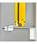 Digital Height Gauge With Magnetic Base, 6 Inch Capacity, Boss Level Precision To 0.0005 Inch, attached to a gray surface