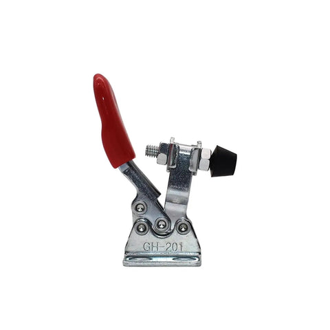 M4 Screw Fast Locking Lever Clamp Kit For Quick Clip Fixtures Leveling Fixed Clamp With Universal Horizontal And Vertical Mounting GH201 Style 200 Pieces For Precise Secure Workholding, GH-201 stainless steel lever clamp
