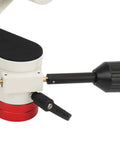 Close-up of micro adjustment knob on Rock Solid Telescope Mount With 360 Degree Horizontal And Vertical Movement, 3 8-Inch Thread