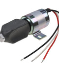 12V Solenoid Valve Drop-In Replacement 208454 For Construction Equipment, Direct-Fit Hydraulics, Built Tough For 250 Series Machinery, Reliable 12 Volt Hydraulic Control Valve, wired solenoid