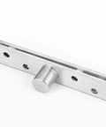 360 Degree Pivot Door Hinge Stainless Steel Heavy Duty Concealed Hinge for Hidden Bookcase Cabinets 95mm Long Central Axis