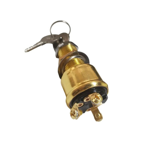 New Ignition Key Switch Plug And Play Swap For Snorkel Boom Lift S4732e S3215e Tb42 Tb60 Tb80 Oem Spec Part 3020087 Hnarl Gold Finish Crew Approved Rig Ready Awp Replacement