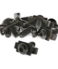 1/4-20 End Fastener And Screw Hardware Combo For Aluminum Extrusion T Slot 90 Degree Joint Connector Kit With Button Head Bolt And Double Wing Clip Hidden Mounting Hardware 15 Pack