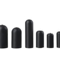 100 Piece Rubber Carburetor Vacuum Line End Cap Kit Assortment Set With 6 Different Sizes For Automotive Intake Manifold Hose Protection And Leak Repair On The Go black rubber caps