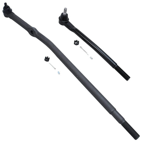 2WD Front Suspension Kit 10 Piece Replacement for 1999 2004 Ford F 250 F 350 Super Duty Twin I Beam Includes 2X Front Stabilizer Sway Bar End Links for a Smooth Ride and Reliable Handling. sway bar end links and hardware on white background