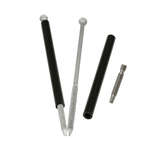 Heavy Duty 7 Inch Gutter Screws 10 Pack With Black Ferrule Rust Resistant Coating Rock Solid Roofing Fasteners For Sagging Gutter Easy Install Hangs Tough Through Harsh Seasons