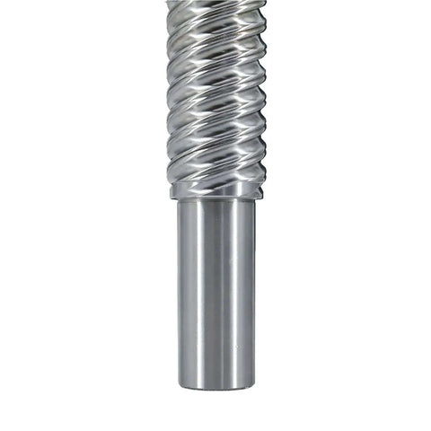 Huge 20mm SFE2020 Lead Ball Screw Kit With DSG2020 Nut Housing And BKBF15 Ends For Custom XYZ Axis Milling Projects At 450mm Length close-up