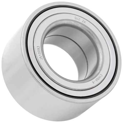 Close-up of front wheel hub and bearing kit, metal construction, for Hyundai Elantra 2011-2016 and Kia Forte 2014-2017 models