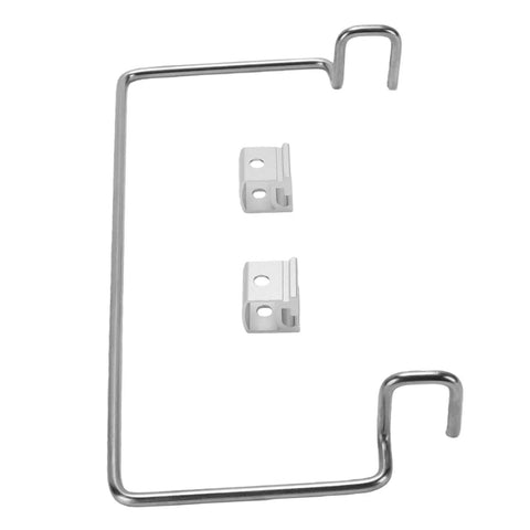 Stainless Steel Camping Hanging Rack With Adjustable Mounting Bracket, Paper Towel Holder, Outdoor Storage Shelf, Slider Buckle System