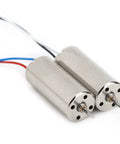 2 Pack 8520 Hollow Cup Brushless Motors For Quadcopter Drone RC Models 3-5V 0.15A With Heat Dissipation Hole Easy Install And Powerful Performance Ready