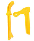 Durable Woodworking Push Stick With Ergonomic Handle, High Quality Plastic For Shaper And Router Tables, Safe Grip, Yellow