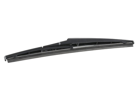 Heavy Duty Rear Wiper Blade 11 Inch With Quick Clip Hook For No Sweat Mounting and All Season Coverage Featuring Treated Natural Rubber.
