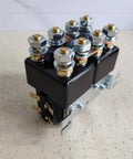 Top Shelf Sw822 Replacement Contactor 48V DC 100 Amps Double Pole Single Throw view showing mounting and terminal connections.
