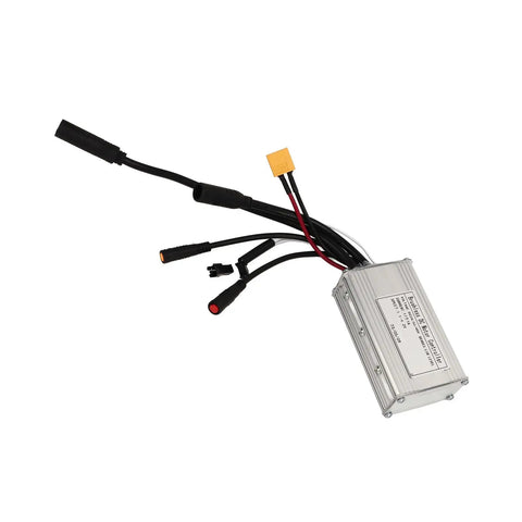 Three Mode Sine Wave Brushless Motor Controller For DIY Electric Conversion 24V 36V 48V 17A With Connector Aluminum Shell For Great Heat Dissipation Works With Hall And Hallless Motors