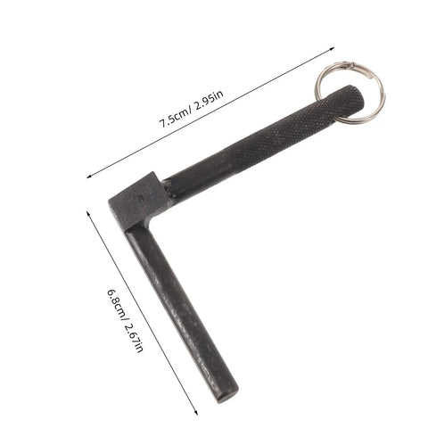 Carbon Steel Crankshaft Alignment Tool For Gasoline Engines Timing Pin And Camshaft Phaser Holder Quick Setup Automotive Repair Gear For Pros And Weekend DIY Mechanics, 7.5cm long