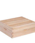 10 Frame Langstroth Beehive Super Box With Frames And Waxed Foundations Cedar Wood Beekeeping Kit