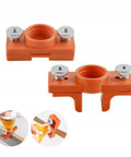 Top Tier Glue Applicator Tool For Woodworking Edge Banding Built With Razor Sharp Nozzle Tips For Mess Free Adhesive Spreading On Furniture And Cabinetry Projects That Straight Up Crush It, orange tool with adjustable knobs.