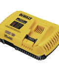 Fast 20V Max and FLEXVOLT Battery Charger for 20V and 60V MAX Batteries With Quick Charge and LED Indicator, yellow design
