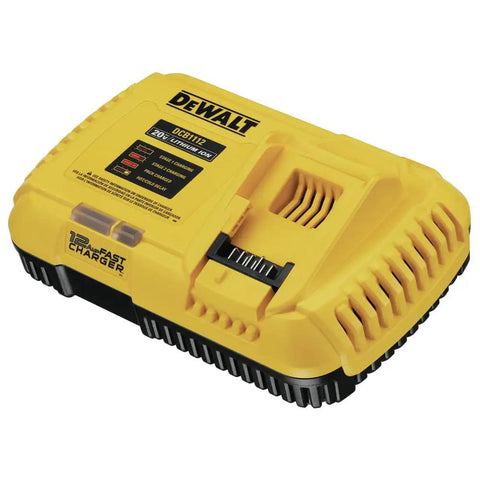 Fast 20V Max and FLEXVOLT Battery Charger for 20V and 60V MAX Batteries With Quick Charge and LED Indicator, yellow design