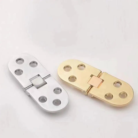 Heavy Duty Folding Table Hinges 180 Degree Swing Down Flush Close Zinc Alloy 4 Pack for sewing machine tables displayed