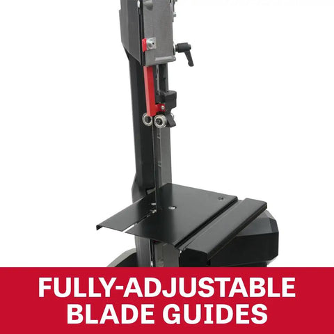Five By Six Inch Metal Cutting Band Saw With Horizontal And Vertical Operation Variable Speed Motor Three Step Gear Transmission Pro Grade One Half Horsepower 115 Volt Single Phase Workhorse For Metal Wood And Plastic