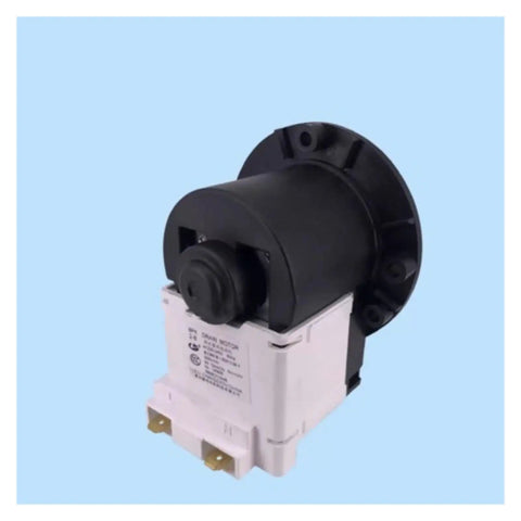 Front Load Washing Machine Drain Pump Replacement BPX2-7 DIY-Friendly Direct-Fit For Front-Load Washers With Durable Composite Housing, Balanced Impeller, Easy Install Seamless Model Alignment, white and black pump