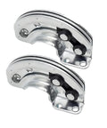 Amazon DUSAHDSG round torque 90-degree concealed cabinet door hinges, stainless steel, pair with internal swivels