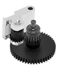 Beefed Up Hardened Steel Extruder Gear With Integrated Shaft For 5M And 5M Pro Direct Drive Replacement in close-up view