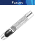 12 mm Round Hole Punch For Leather, Watch Bands, Belts, Canvas, Paper, And Plastics, Durable Hollow Punch Cutter Tool, Heavy Duty Steel