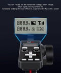 CT6A 6 Channel 2.4GHz RC Transmitter And Receiver Kit showing LED screen with control buttons