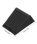 Heavy Duty Rubber Wheel Chocks Set Of 4 For Cars Trailers Trucks And RC Vehicles Grippy Non Slip Tire Stoppers Stabilizer