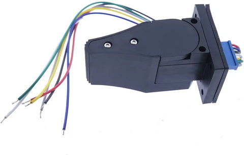 No Fuss Rig Ready Upper Control Box Joystick Controller Swap Out 2441305250 with wires for Haulotte Vertical Mast Lift.