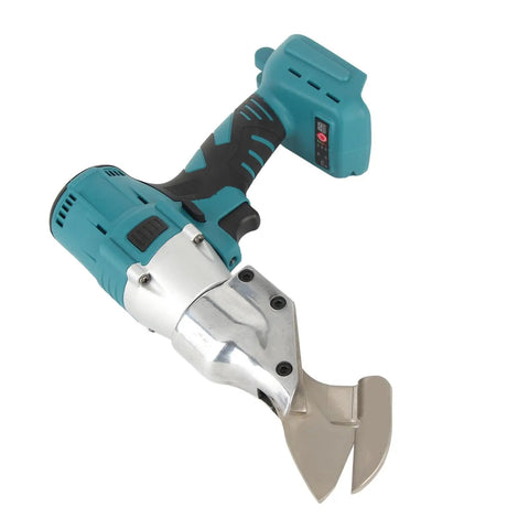 Heavy Duty Cordless Electric Metal Shears With 360 Degree Rotating Head For Cutting Sheet Metal Roofing And Wire Mesh Robust Abs Design Easy Grip Power Tool For Pro And Diy Projects Fast Clean Cuts