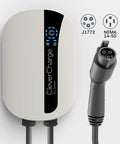 Level 2 EV Charger With AI Powered Smart Charging For Home Use 40A 240V J1772 Port WiFi Enabled EVSE NEMA 14 50 Plug UL Listed