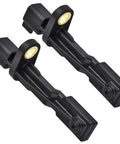 Rock Solid Two Piece Rear Abs Wheel Speed Sensors For Jeep Wrangler Jeep Liberty And Dodge Nitro 2007 To 2017 show sensor duo set.