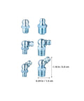 Grab This Epic 100 Piece Grease Fitting Assortment Kit With Galvanized Zerk Nipples And 45 Degree adapters Perfect For Tractors Trucks And Heavy Machinery Repairs Without Breaking The Bank Today. 6 zinc grease fittings