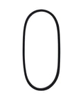Auger Drive Belt For Snow Thrower 1/2 X 38 Inch Replacement Belt Fits 754-0275 954-0282, black rubber belt